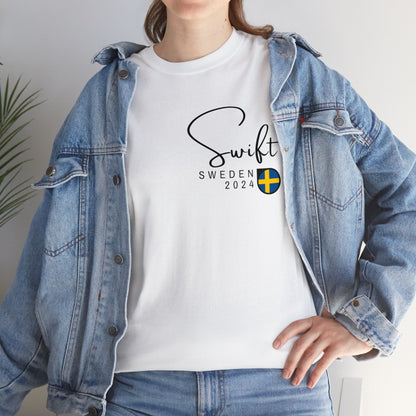 Swift Tour T-Shirt Sweden Concert Tee