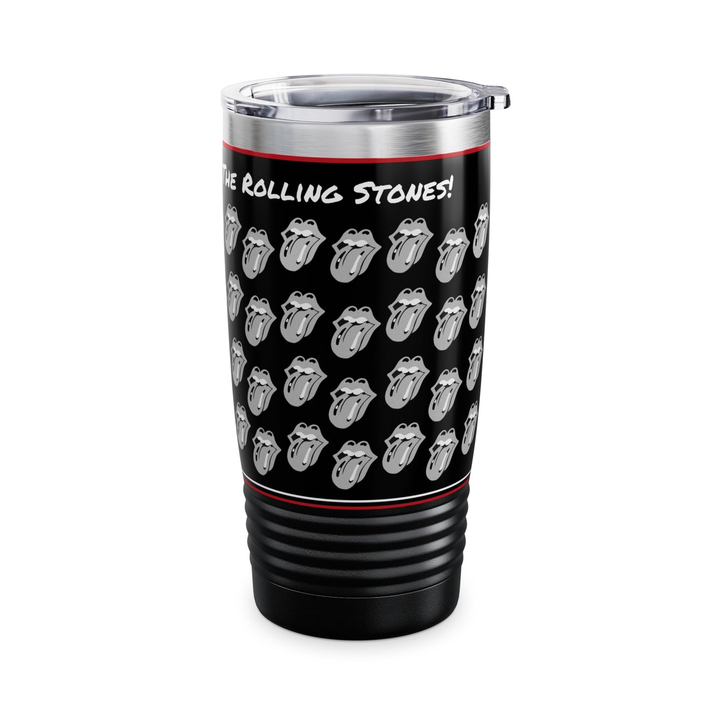 The Rolling Stones Ringneck Tumbler, 20oz Stainless Steel Glossy