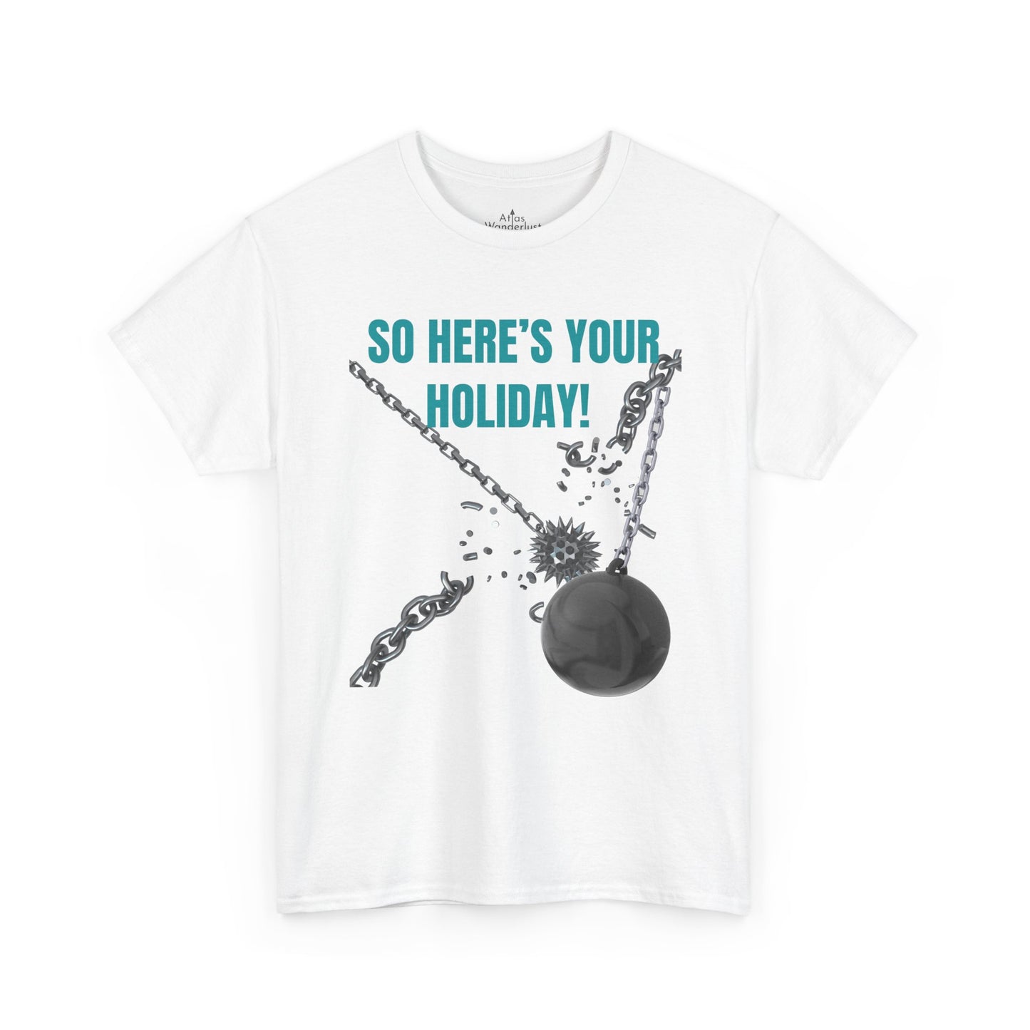 Blink 182 T-Shirt So Here’s Your Holiday T-Shirt, Song Tee