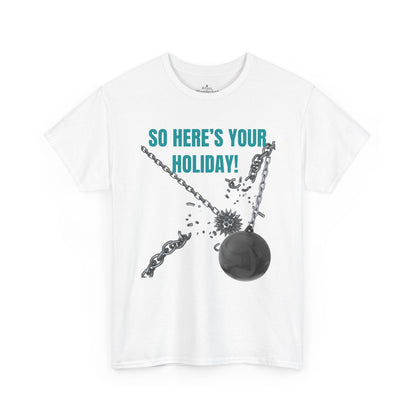 Blink 182 T-Shirt So Here’s Your Holiday T-Shirt, Song Tee