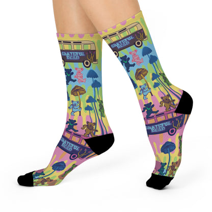 Grateful Dead Socks Dancing Bears Psychedelic Tie Dye Trip Unisex