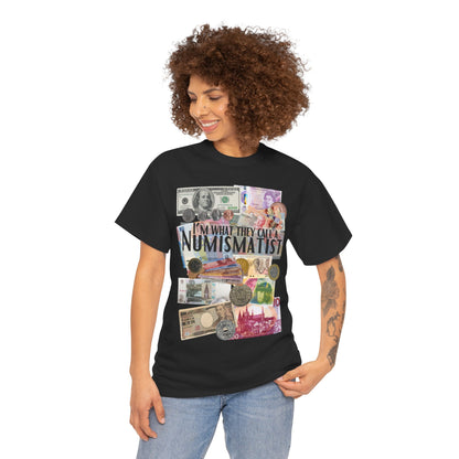 Numismatist T-Shirt Currency Coin Lover Unisex