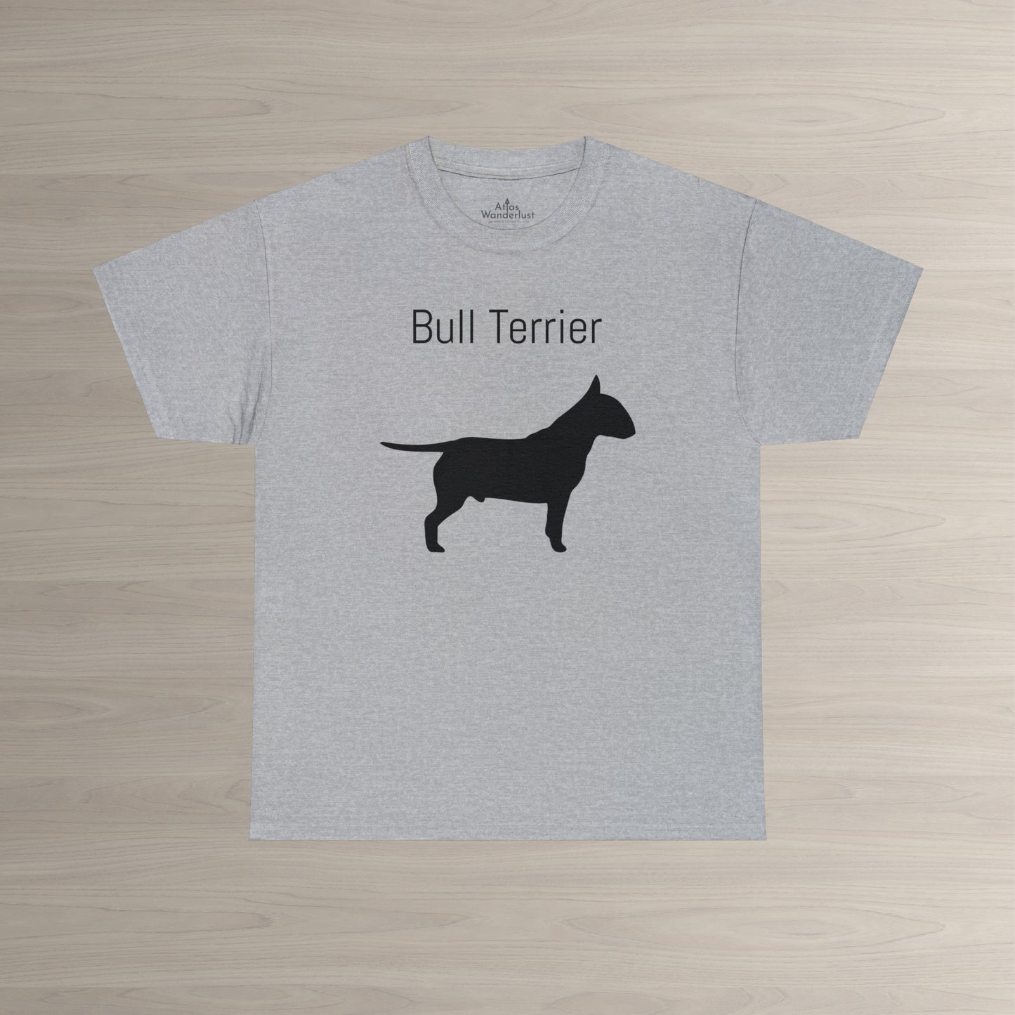 Bull Terrier T-Shirt, Bully Silhouette Tee