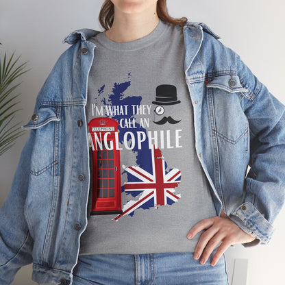 Anglophile Short Sleeve Shirt London England Unisex Classic Fit