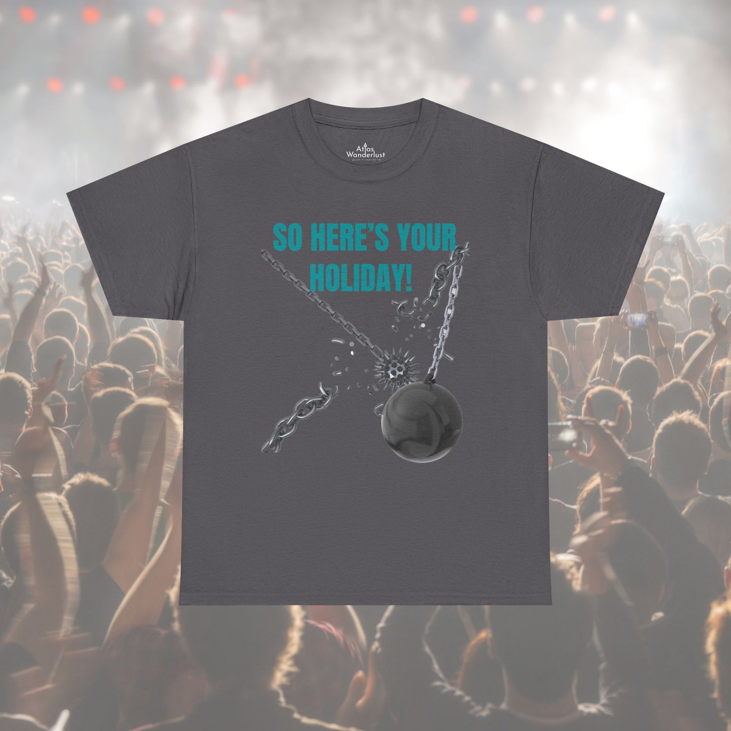 Blink 182 T-Shirt So Here’s Your Holiday T-Shirt, Song Tee