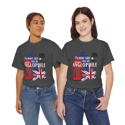 Anglophile Short Sleeve Shirt London England Unisex Classic Fit