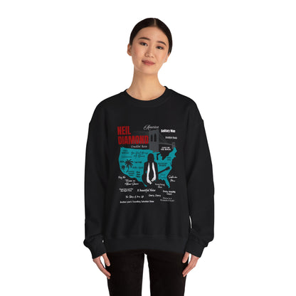 Neil Diamond Sweatshirt "Lost Between Two Shores" Unisex