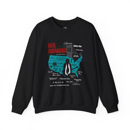 Neil Diamond Sweatshirt "Lost Between Two Shores" Unisex