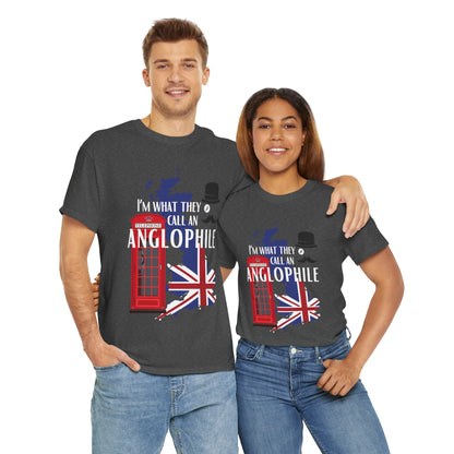 Anglophile Short Sleeve Shirt London England Unisex Classic Fit