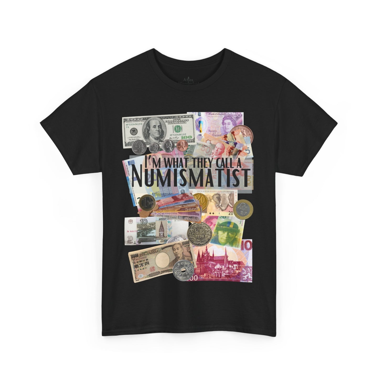 Numismatist T-Shirt Currency Coin Lover Unisex