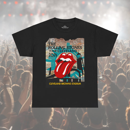 Rolling Stones T-Shirt Cleveland Concert Unisex Classic Fit