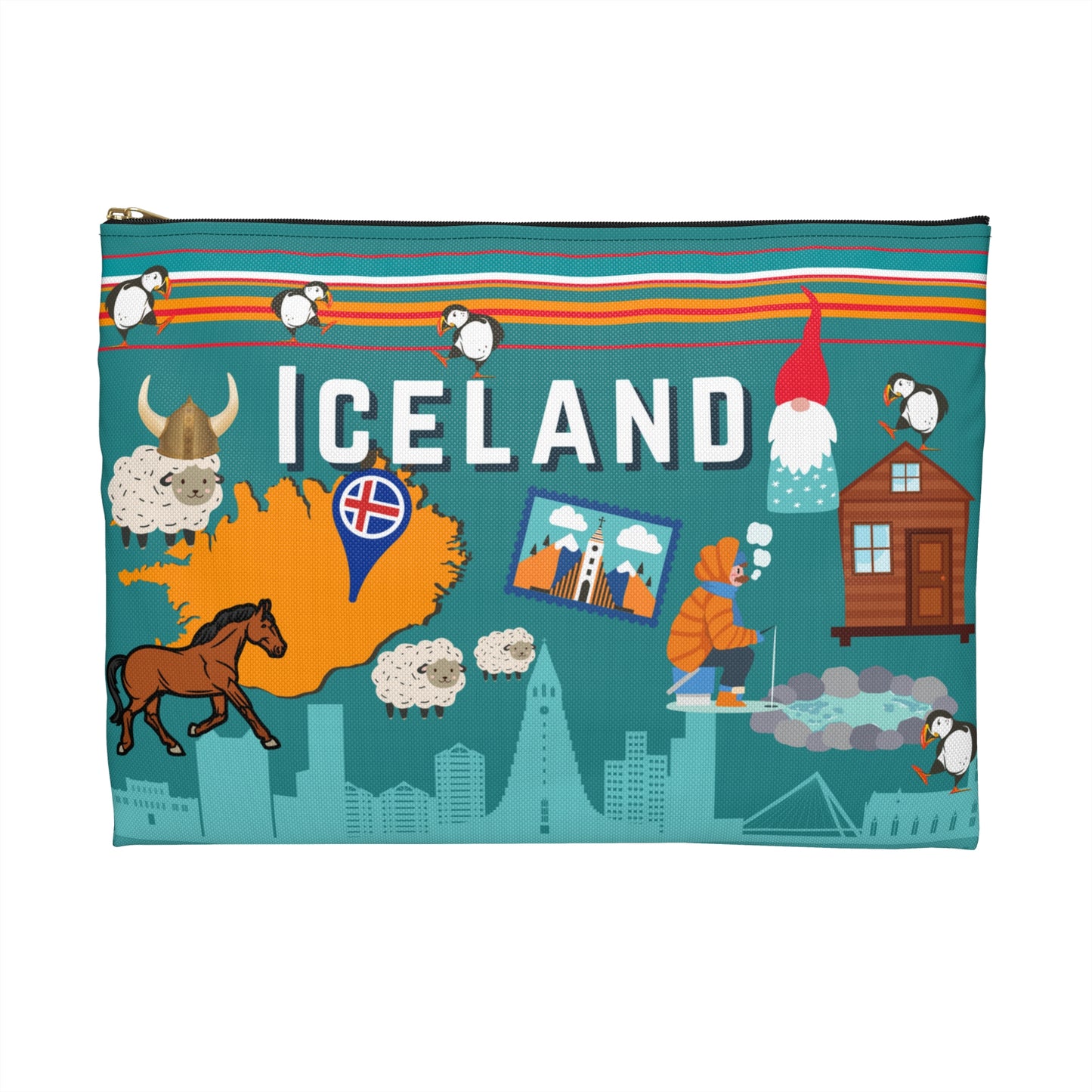 Iceland Accessory Pouch