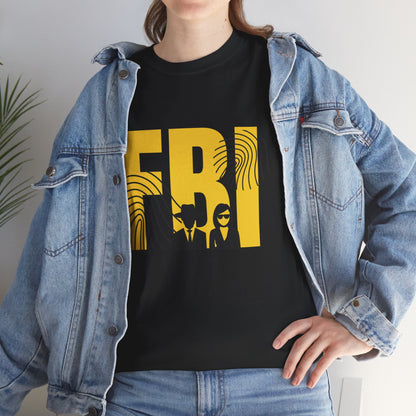 FBI Criminal Justice Short Sleeve Shirt Unisex Black