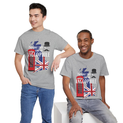 Anglophile Short Sleeve Shirt London England Unisex Classic Fit