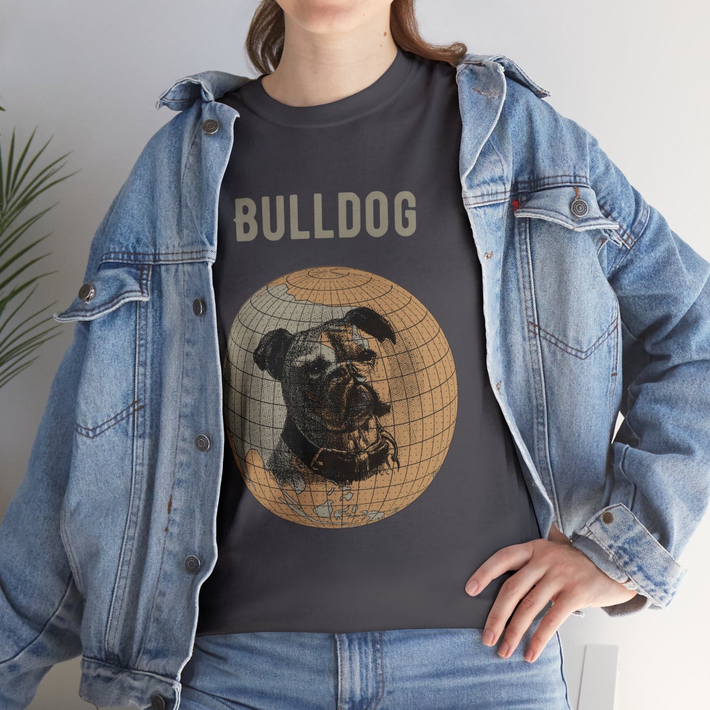 French BulldogT-Shirt, Old-World Map Tee