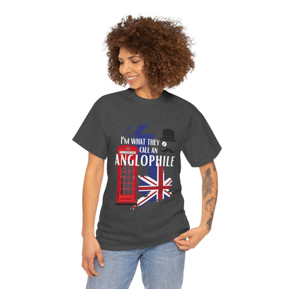 Anglophile Short Sleeve Shirt London England Unisex Classic Fit