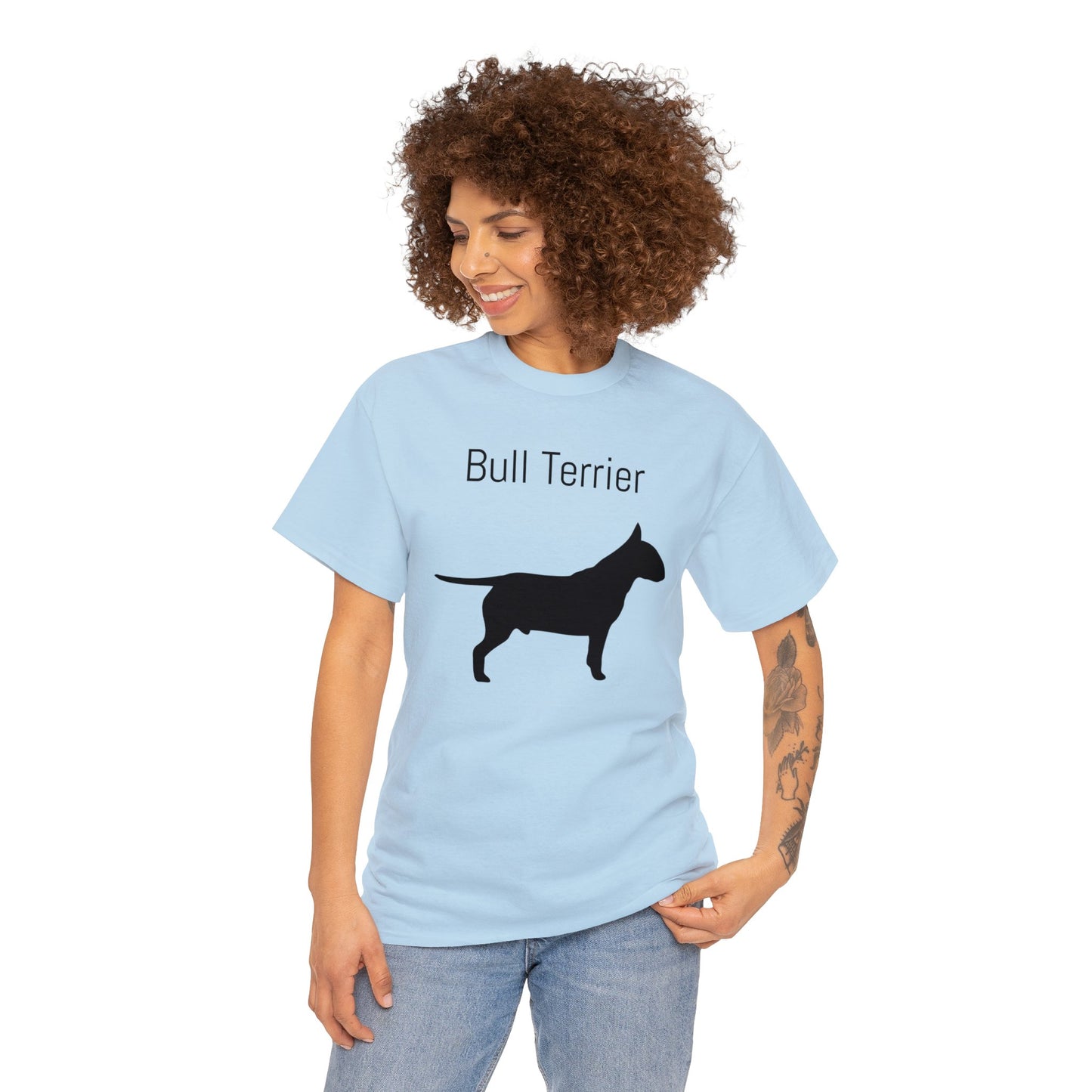 Bull Terrier T-Shirt, Bully Silhouette Tee