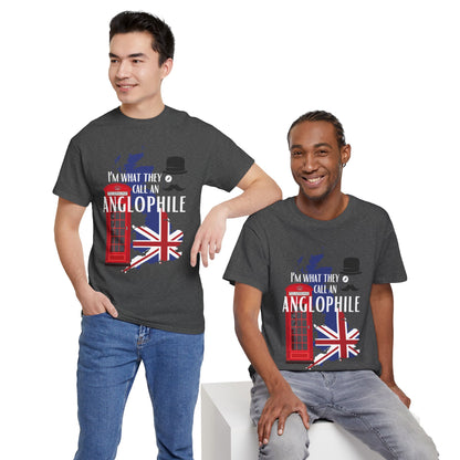 Anglophile Short Sleeve Shirt London England Unisex Classic Fit