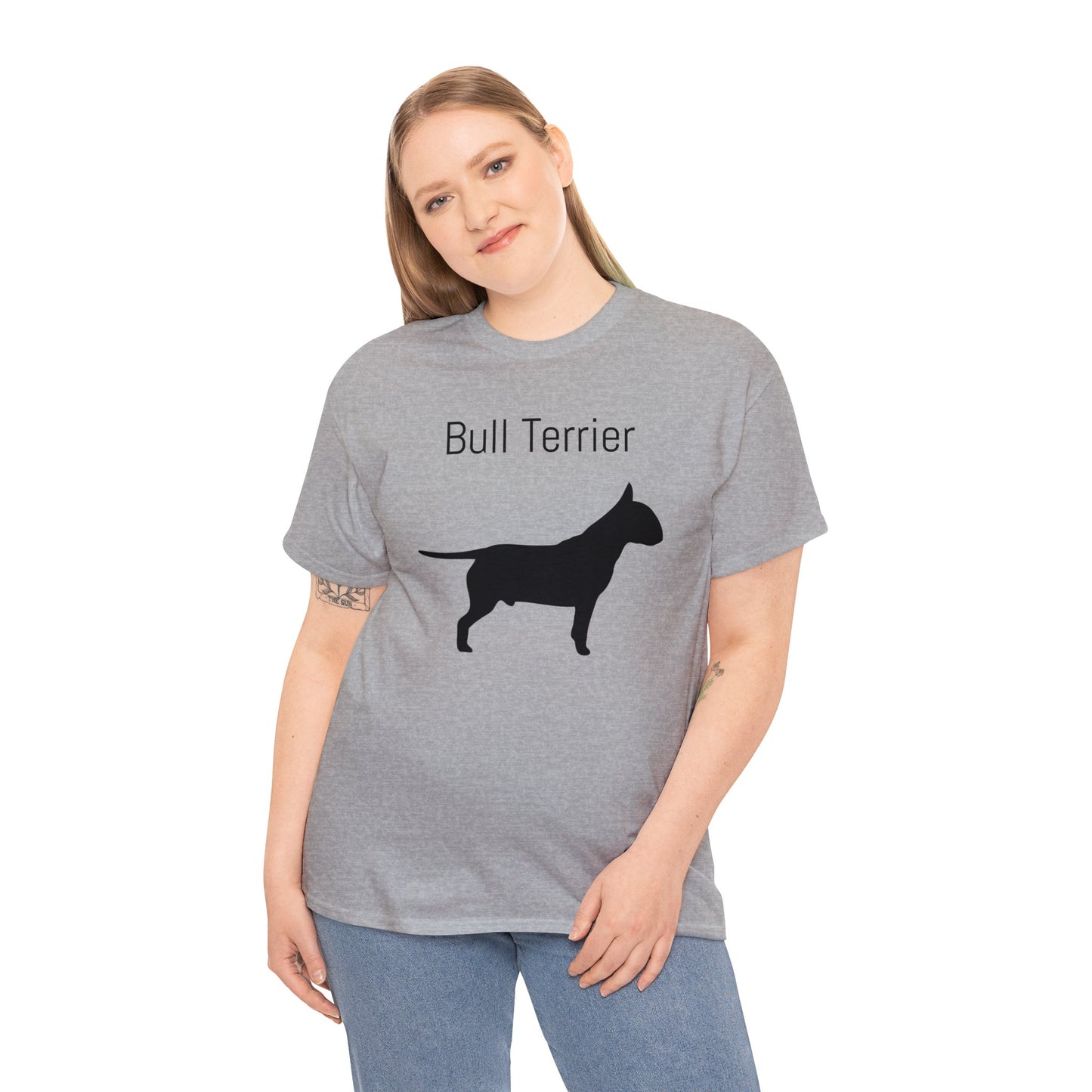 Bull Terrier T-Shirt, Bully Silhouette Tee