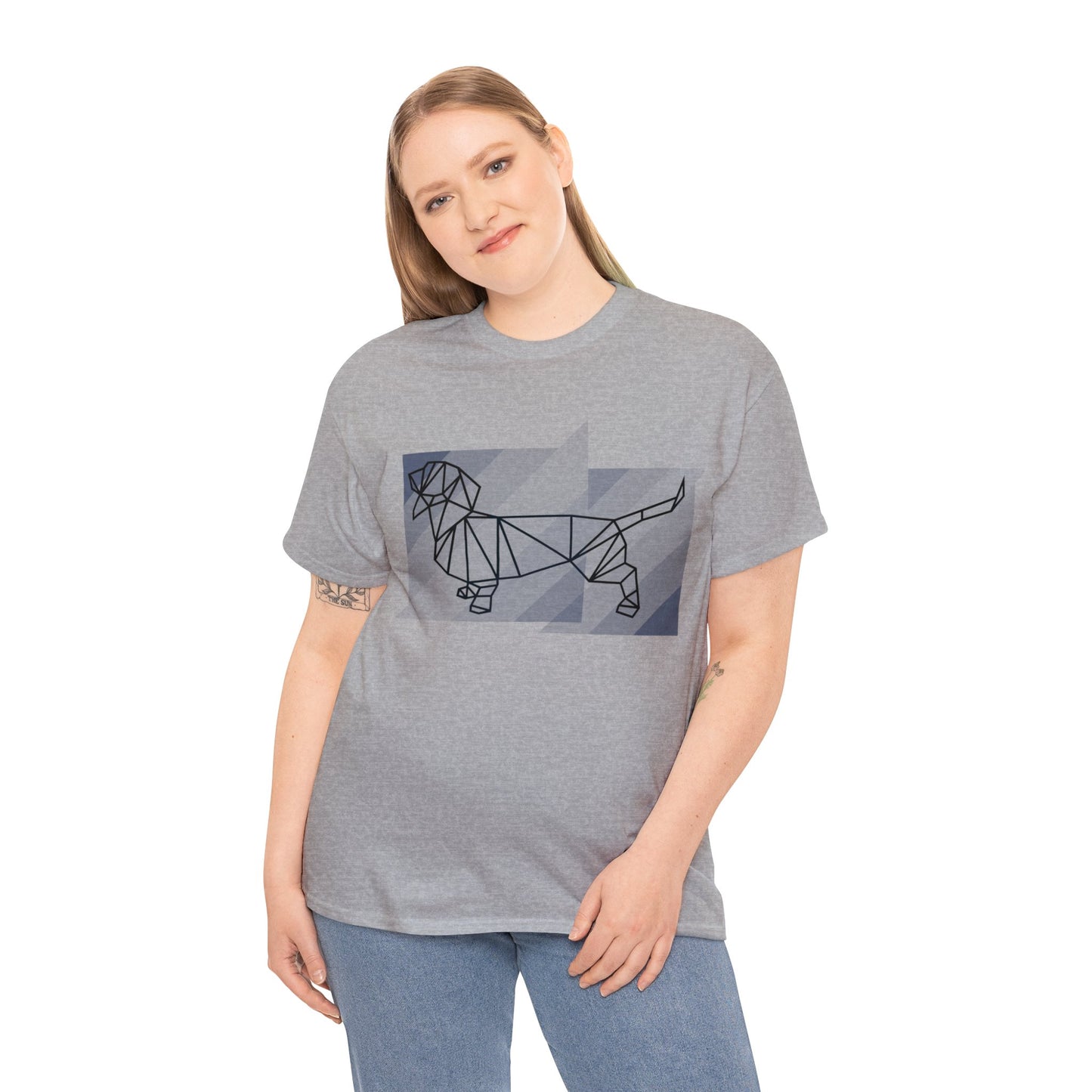 Dachshund T-Shirt, Origami Wiener Dog Tee