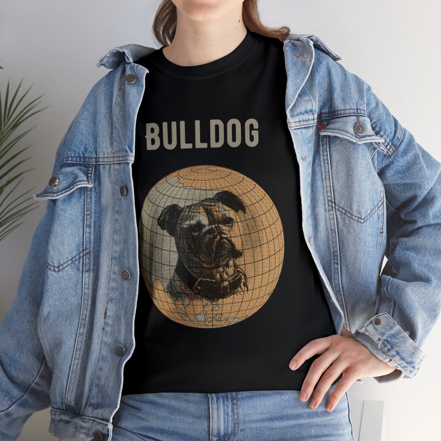 French BulldogT-Shirt, Old-World Map Tee