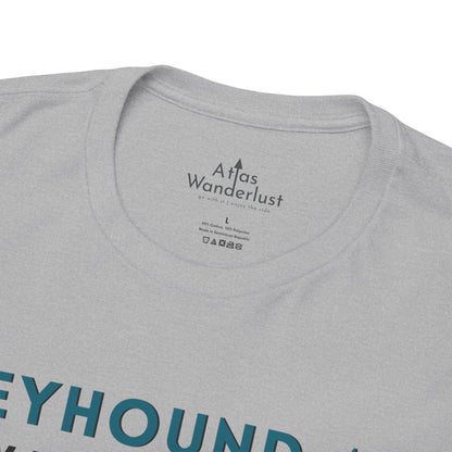Greyhound Air Short Sleeve Shirt New Zealand to USA Greyhound Rescue