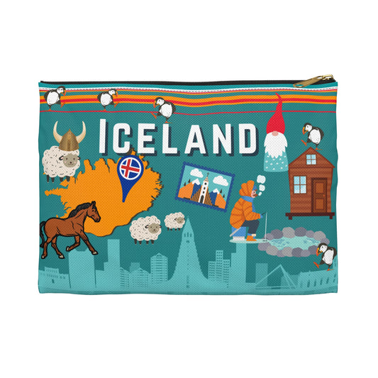 Iceland Accessory Pouch, Reykjavik Bag