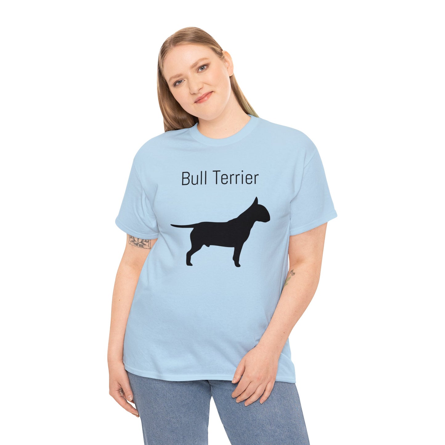 Bull Terrier T-Shirt, Bully Silhouette Tee