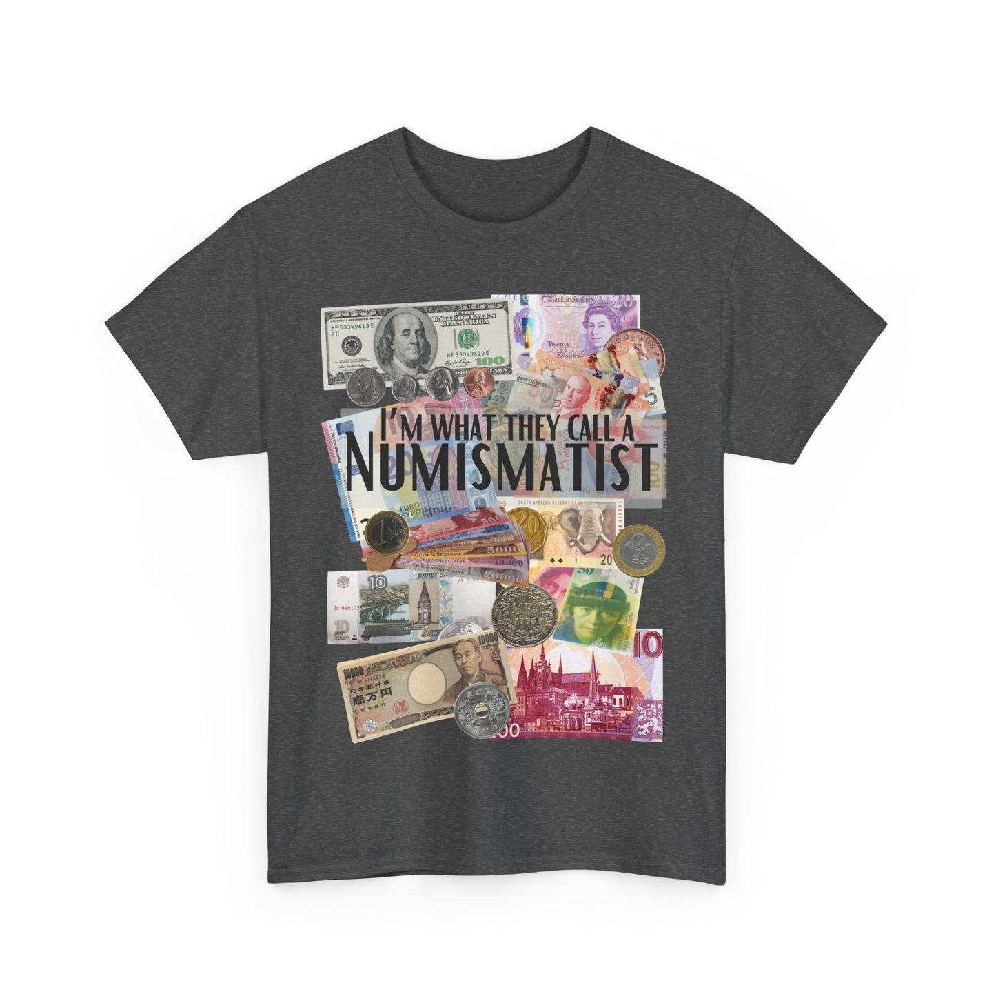 Numismatist T-Shirt Currency Coin Lover Unisex