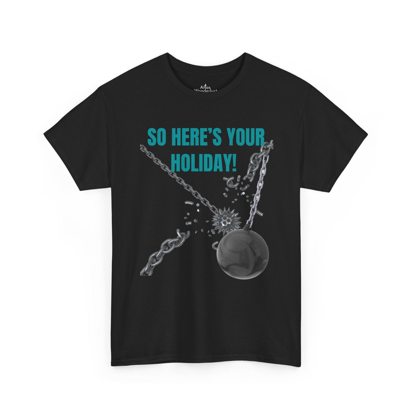 Blink 182 T-Shirt So Here’s Your Holiday T-Shirt, Song Tee