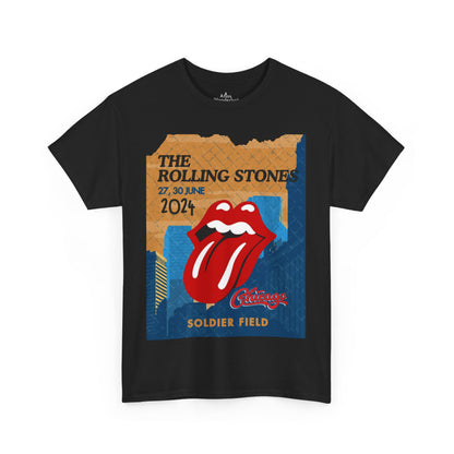 Rolling Stones T-Shirt Chicago Soldier Field Concert Unisex Classic Fit