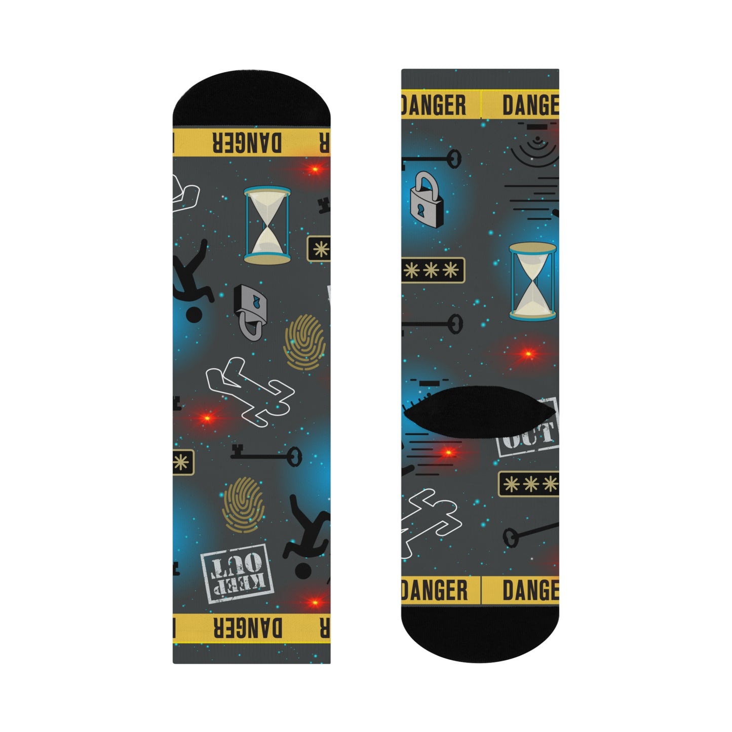 Escape Room Socks Unisex Stretchy