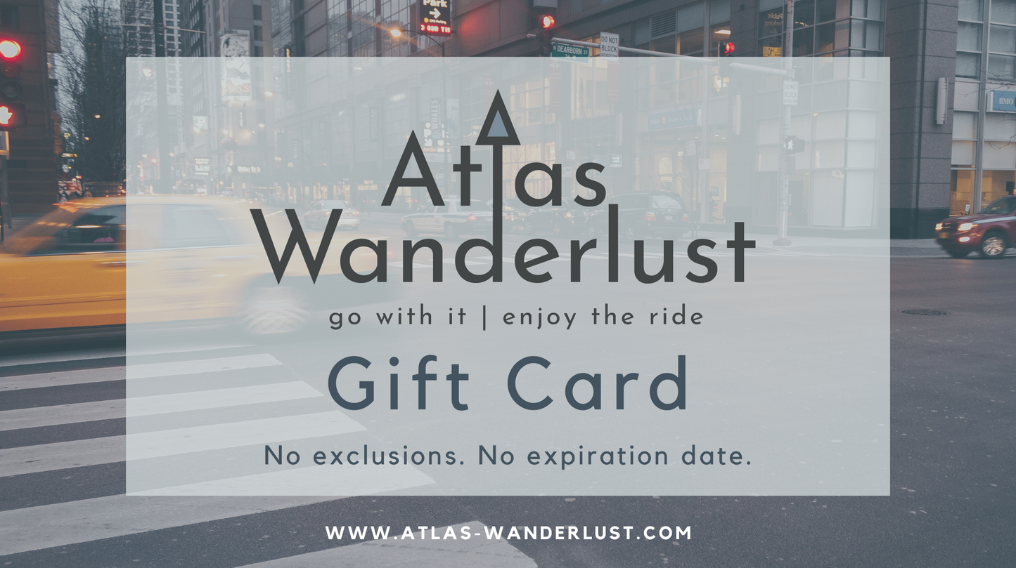 Atlas Wanderlust Gift Card
