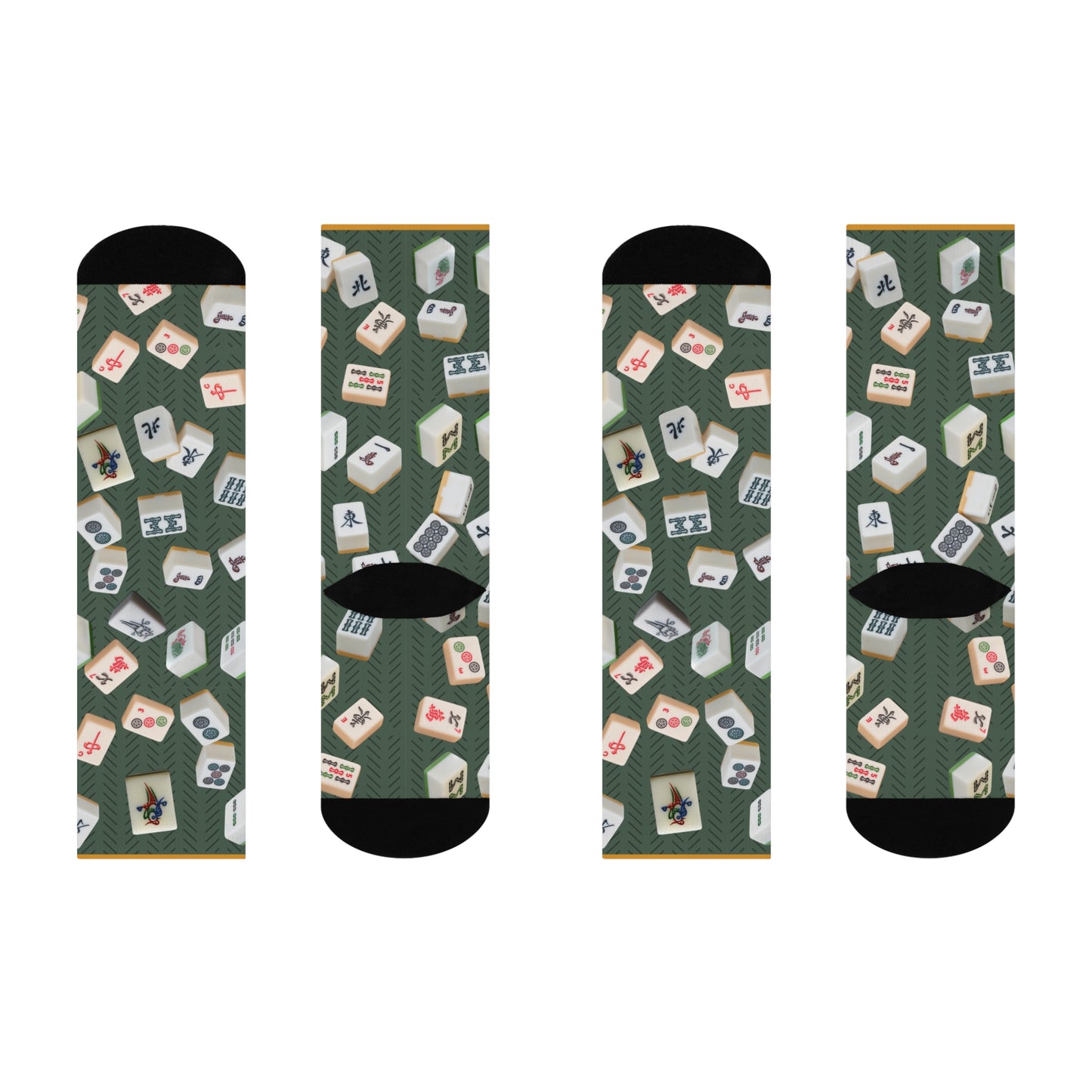 Mahjong Crew Socks Colorful Unisex Original