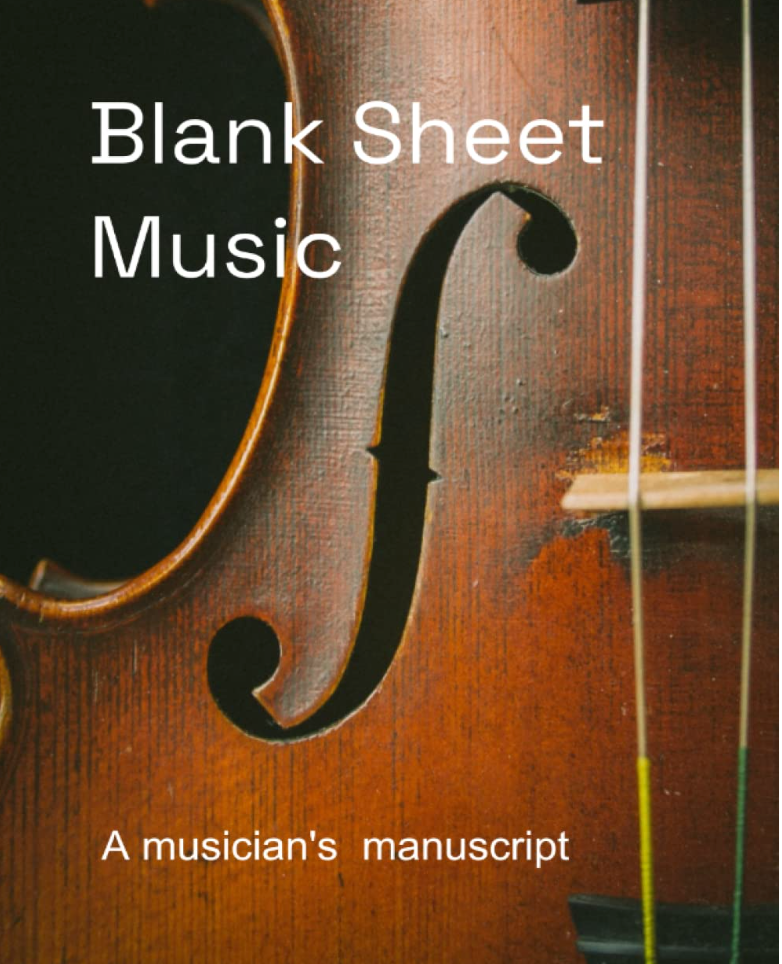 Blank Sheet Music Violin
