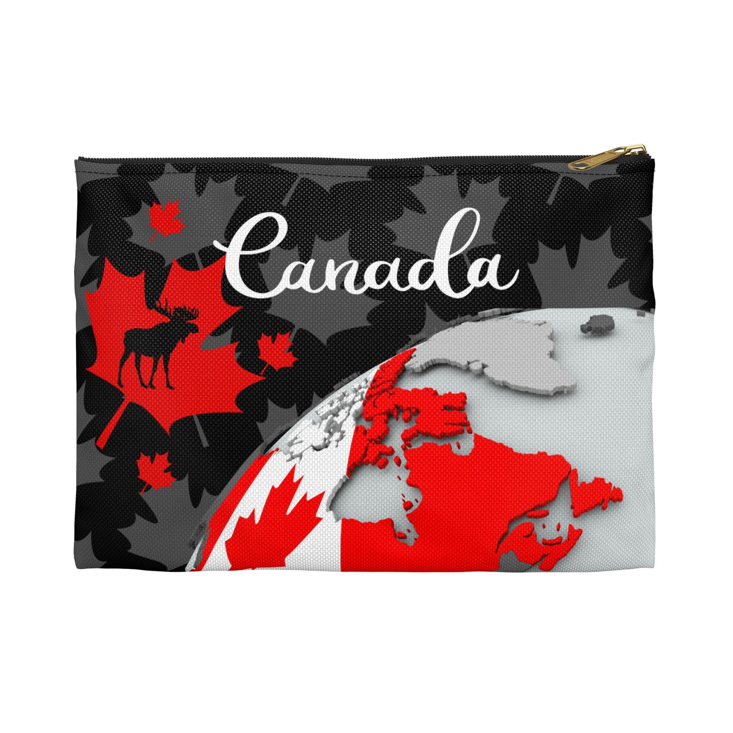 Canada Accessory Pouch, Maple Leaf Bag