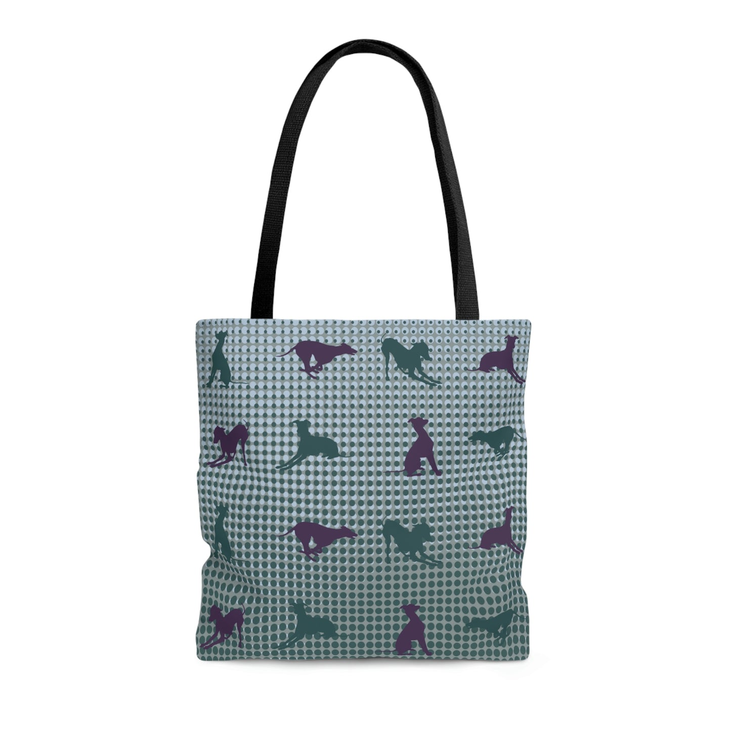 Greyhound / Italian Greyhound / Whippet Tote Bag, Pixels