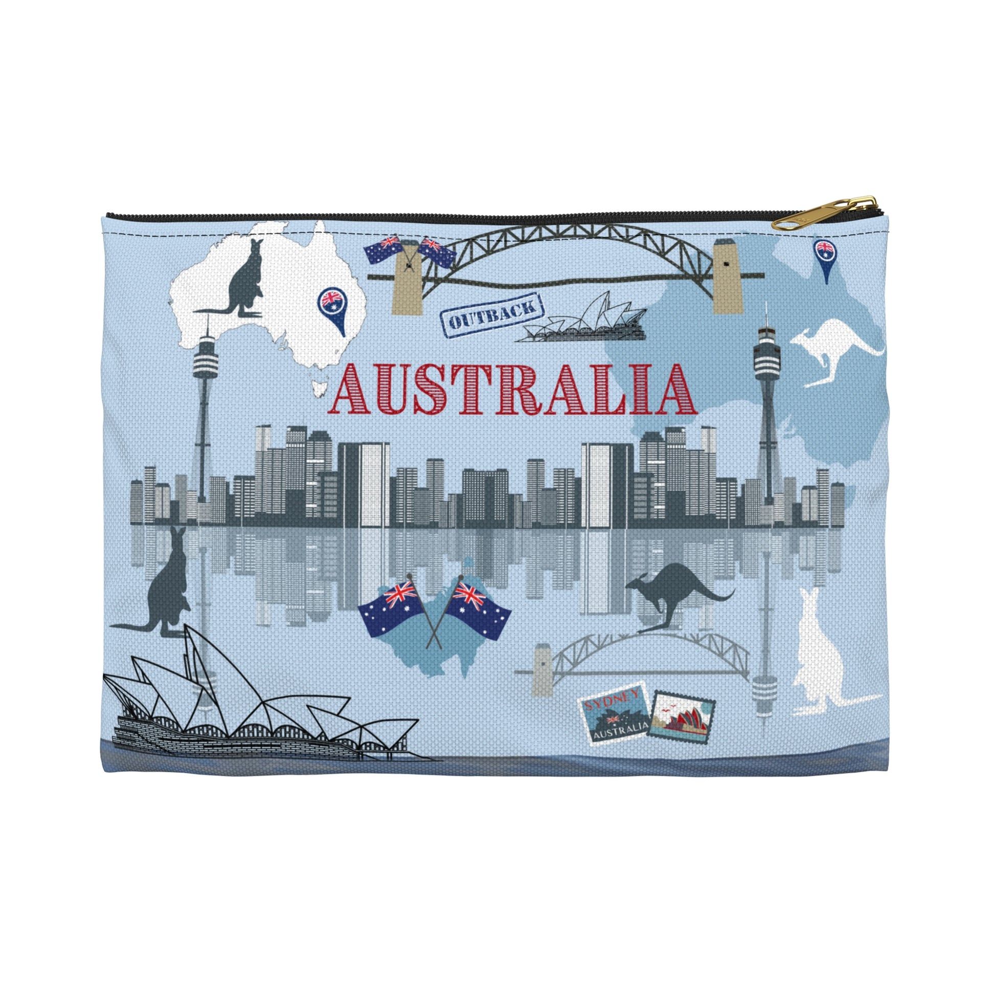 Unique Australia Design Pouch