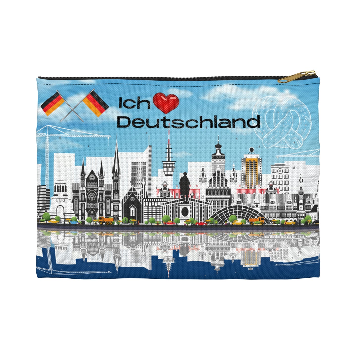 Germany Accessory Pouch, Deutschland Bag