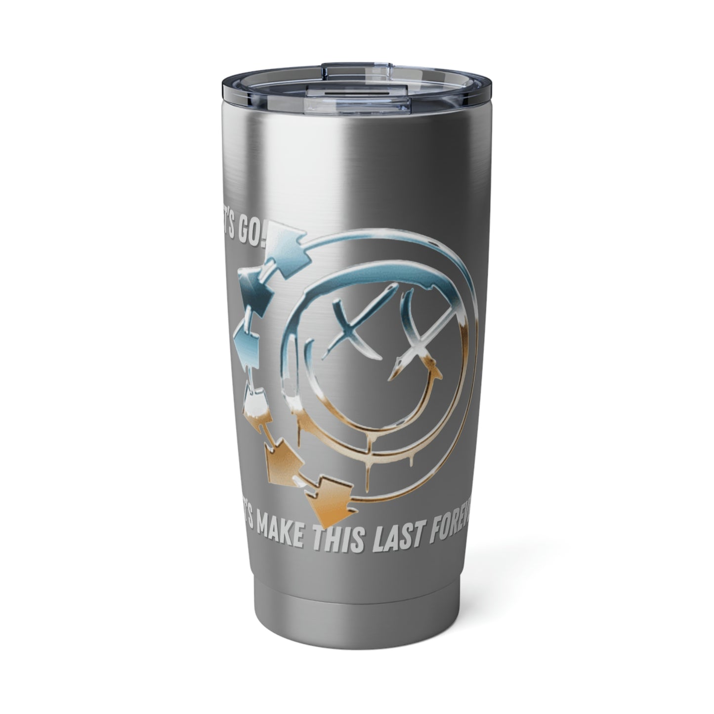 Blink 182 Tumbler, 20 oz Stainless Steel