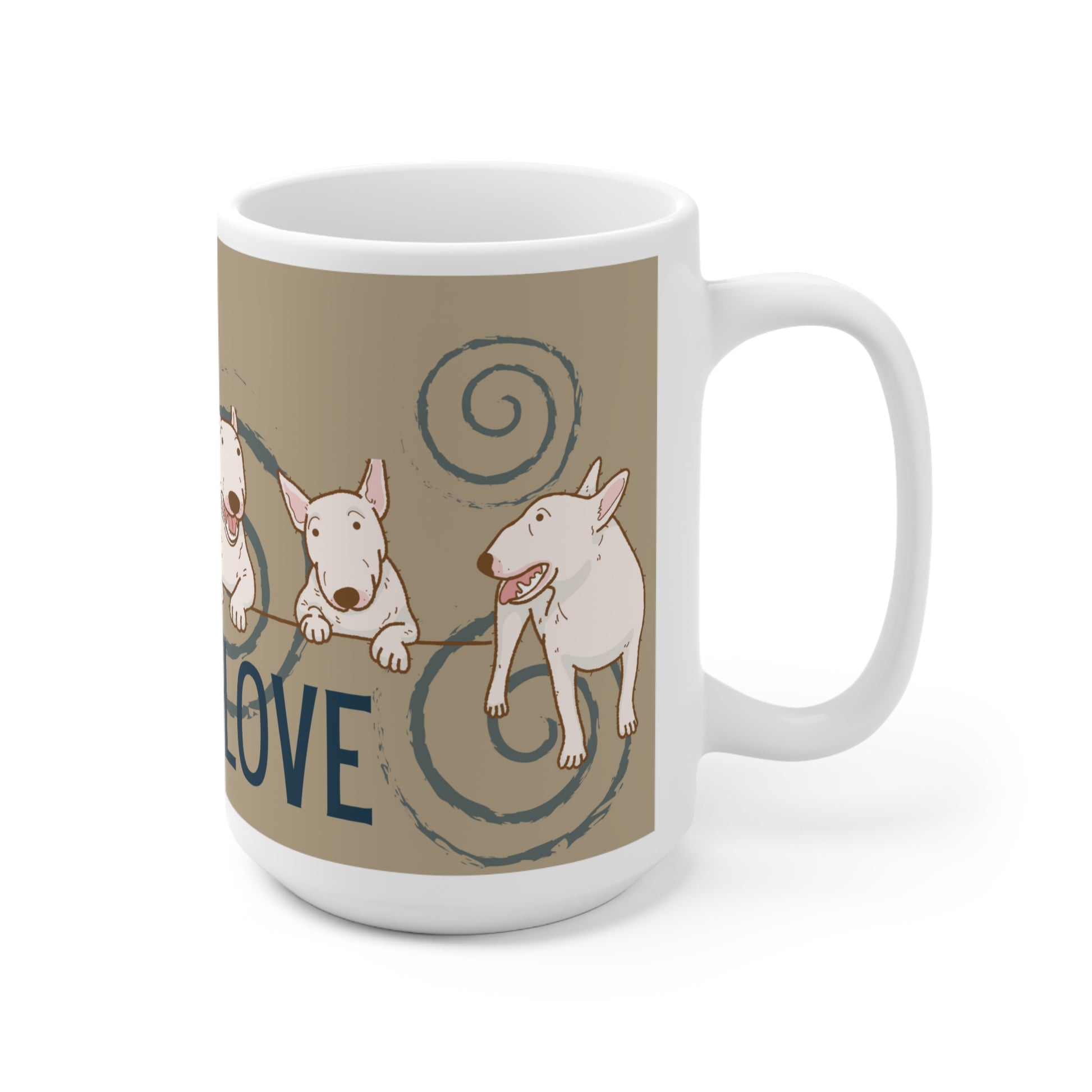 Bull Terrier Mug | Bull Terrier Coffee Mug | The Dapper Dogg