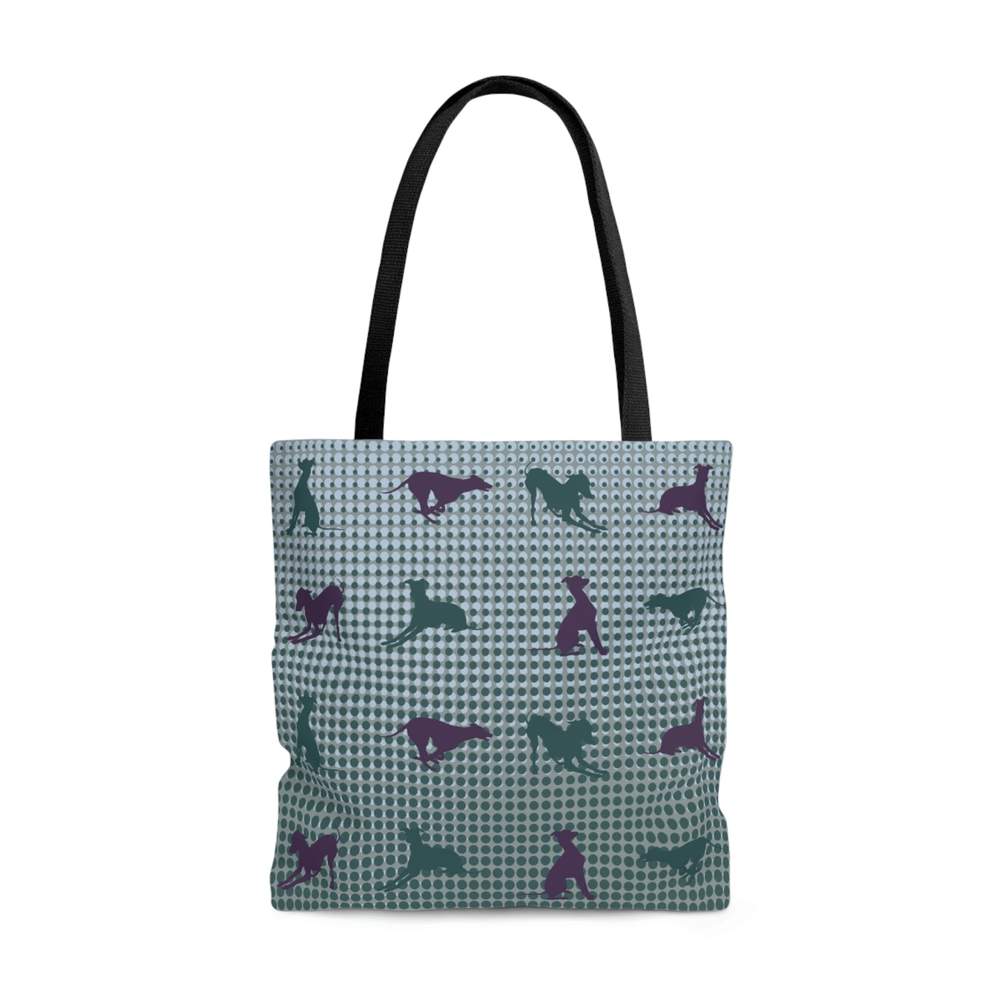 Greyhound / Italian Greyhound / Whippet Tote Bag, Pixels