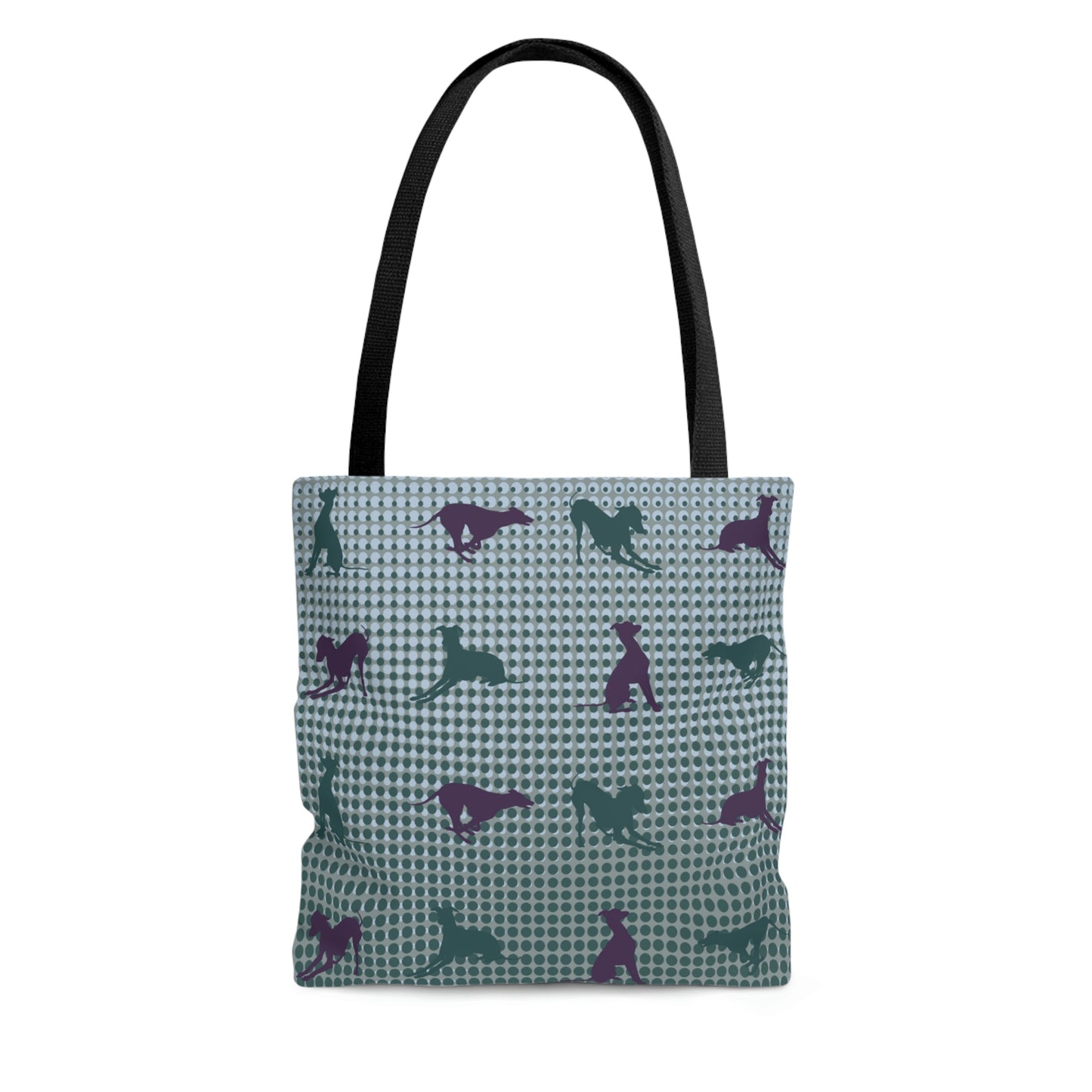 Greyhound / Italian Greyhound / Whippet Tote Bag, Pixels