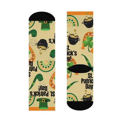 St. Patrick’s Day Socks, luck, Pot of Gold
