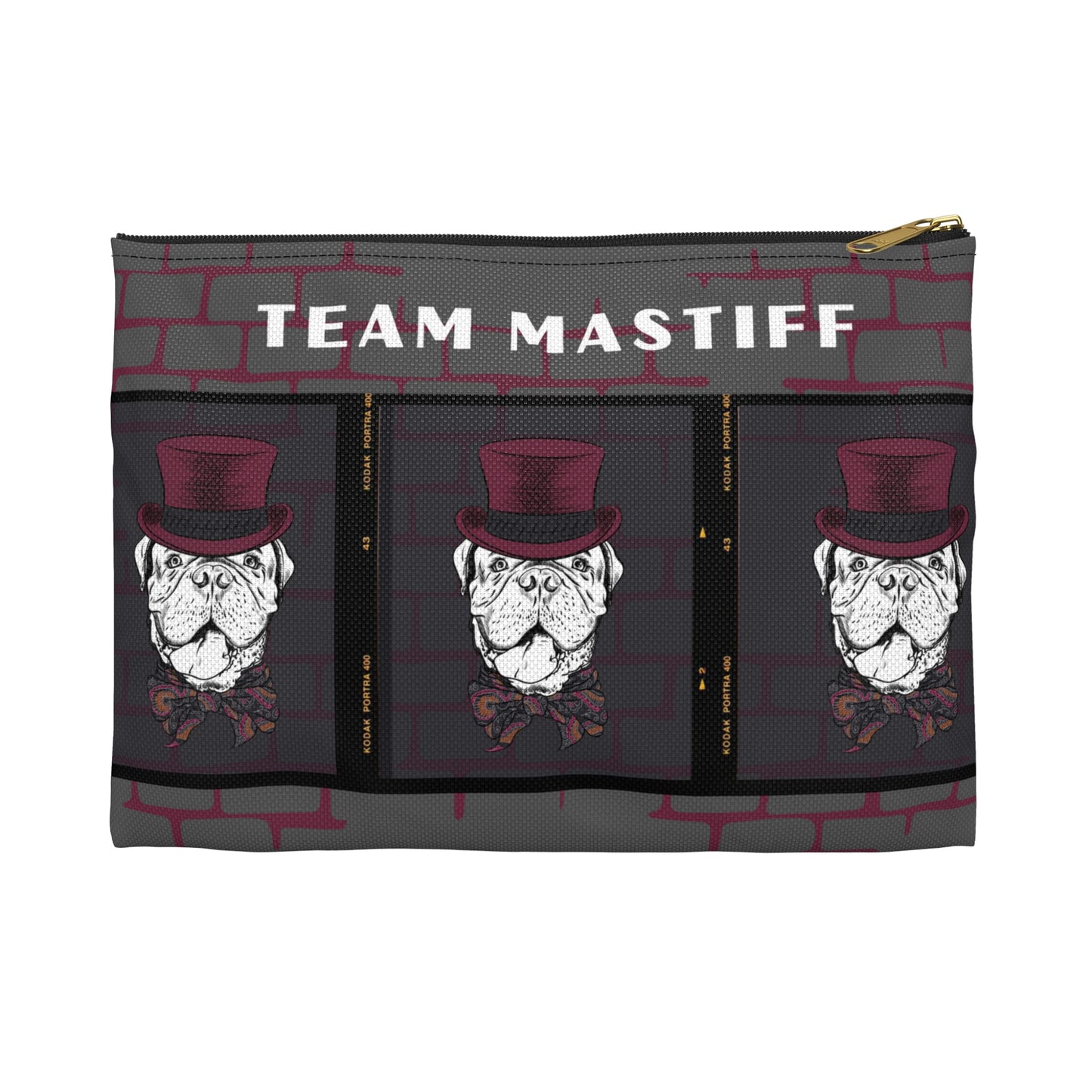 Mastiff Accessory Travel Pouch, Modern All-Purpose Bag - The Dapper Dogg