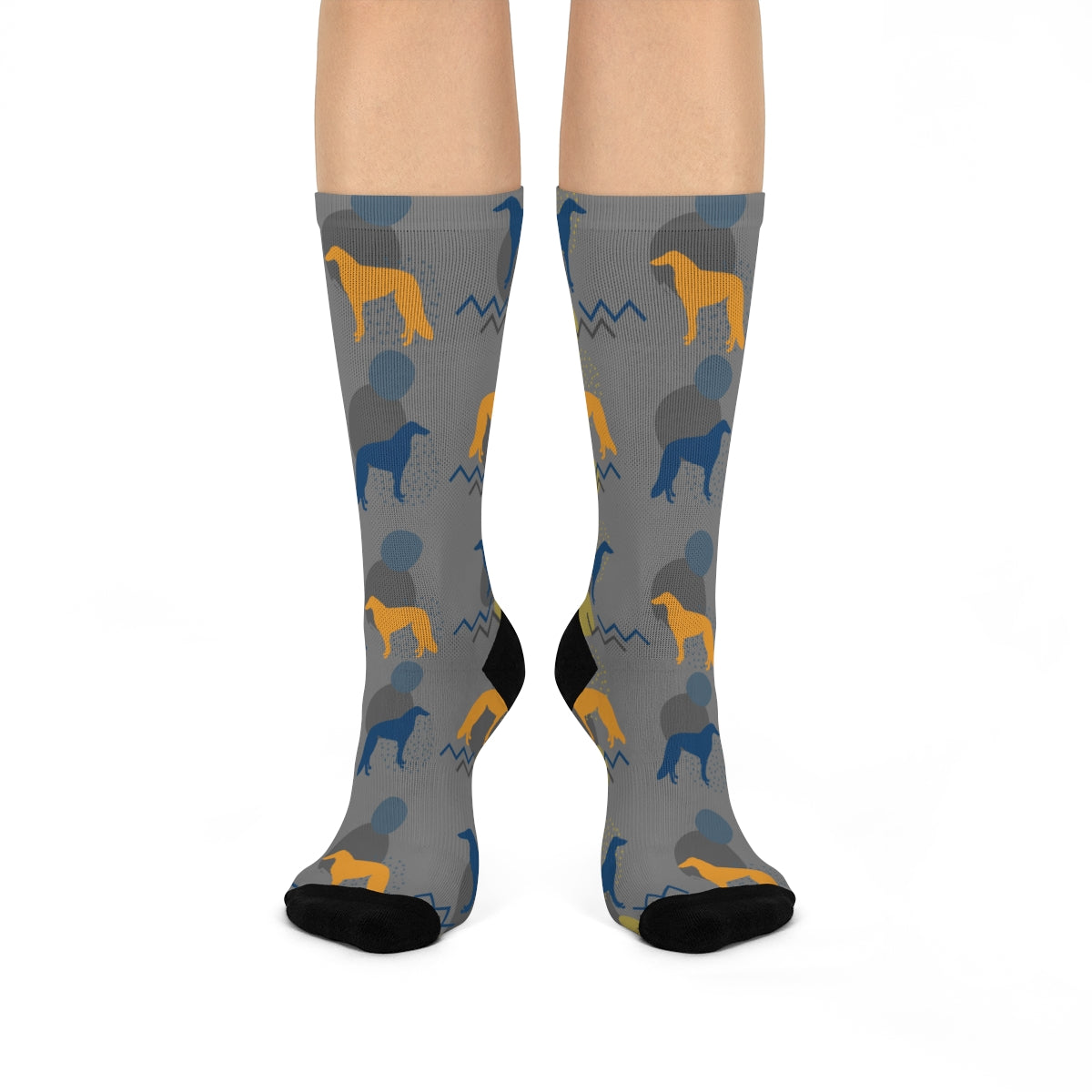 Classic Borzoi Socks | Hound Dog Socks | The Dapper Dogg