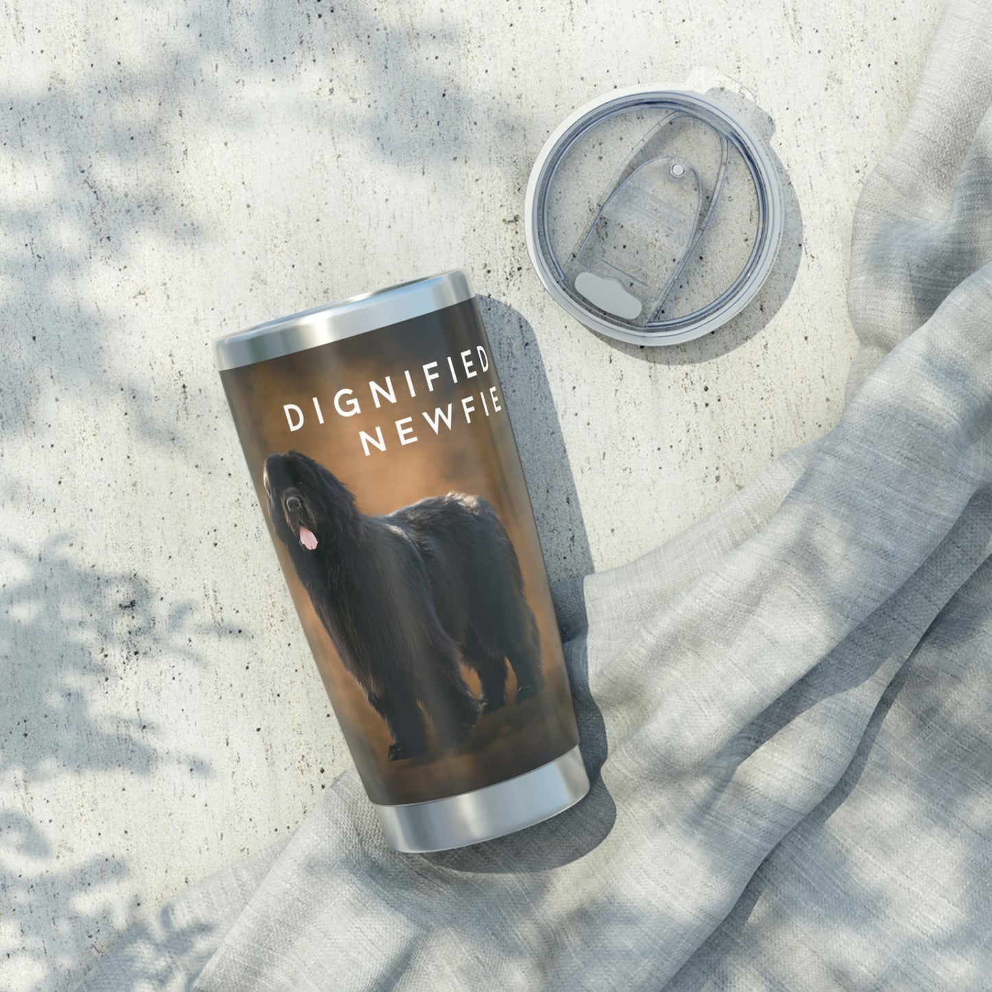 Newfoundland Tumbler, Dignified, 20 oz Stainless Steel