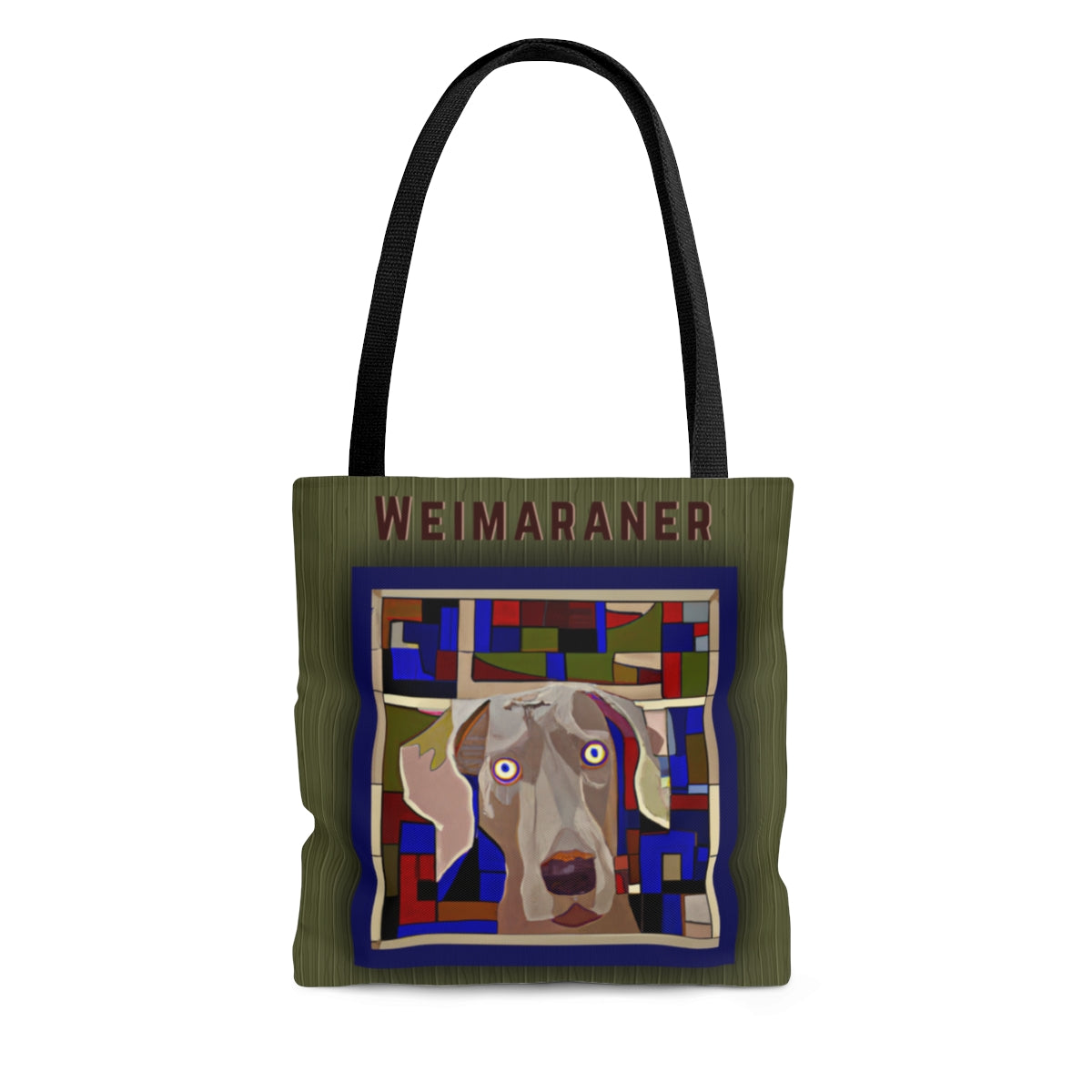 Weimaraner Tote Bag, Retro Bag for Weime Lovers - The Dapper Dogg