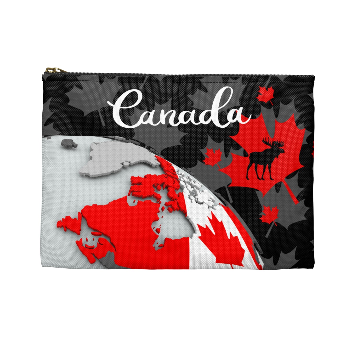 Canada Accessory Pouch, Maple Leaf Bag