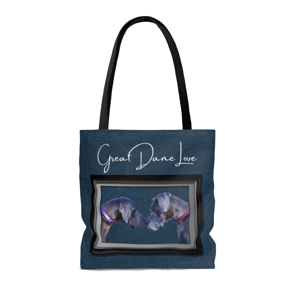 Great Dane tote bag, trendy, fun, modern, and practical bag - The Dapper Dogg